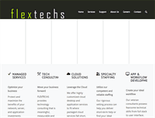 Tablet Screenshot of flextechs.com